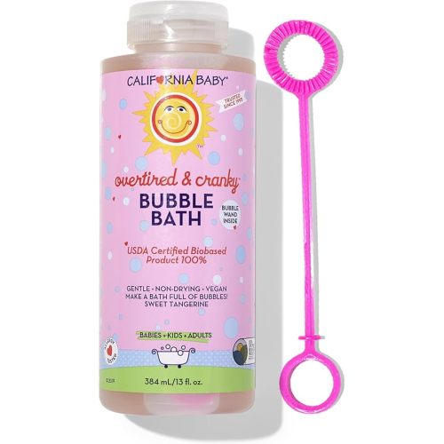 California Baby Overtired and Cranky Aromatherapy Bubble Bath 13 oz.