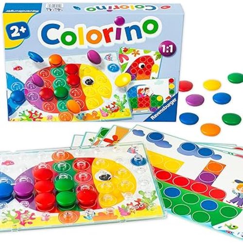 Ravensburger Colorino - Engaging Color Recognition Game for Kids | Enhances Creativity | Promotes Fine Motor Skills | Trusted Quality, Mind-Stimulating Activity for Ages 2 and Up