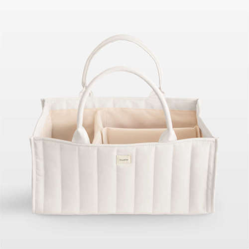 Mushie Diaper Caddy in Ivory