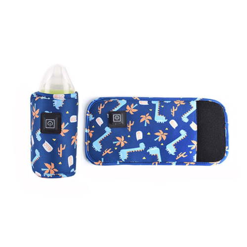 cpengpj USB Bottle Warmer Portable with Smart Temperature Control, Universal Fit for Glass/Plastic/Metal Bottles, Hook and Loop Closure for Easy Use, Ideal for Travel and Home Baby Feeding