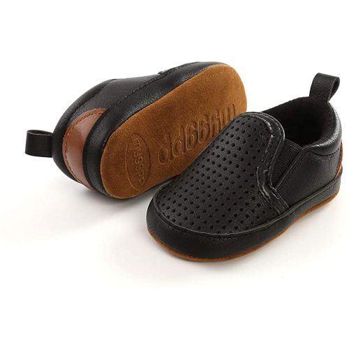 Infant Baby Girls Boys Canvas Shoes Soft Sole Toddler Slip On Newborn Crib Moccasins Casual Sneaker Austin Boy's Flat Lazy Loafers First Walkers Skate Shoe