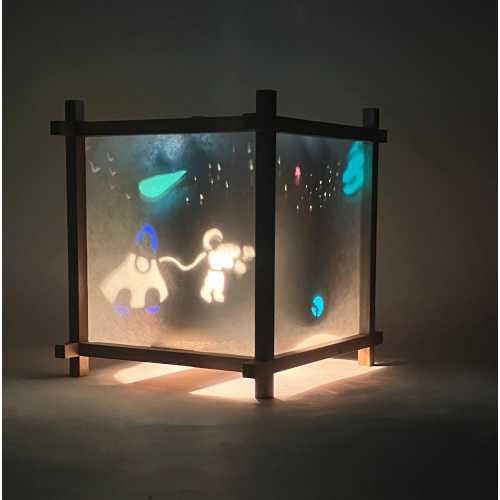 Astronaut Harmony Lantern, Paper Lanterns, Decorative Lantern, kids Night Light, Motion lamp