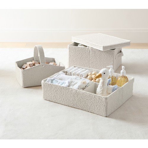 Boucle Nursery Storage