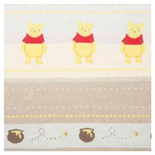 Baby Taupe Winnie The Pooh Disney Winnie the Pooh Baby Sweater Blanket by Janie and Jack