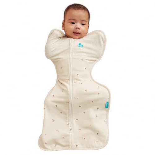 Love to Dream Swaddle Up, Baby Sleep Sack | 1.5 TOG, 8-13 lbs, Oatmeal | Arms Up Swaddle Helps Baby Self-Soothe and Sleep Longer, Secure Fit Helps Calm Startle Reflex, Newborn Essentials 64–72F
