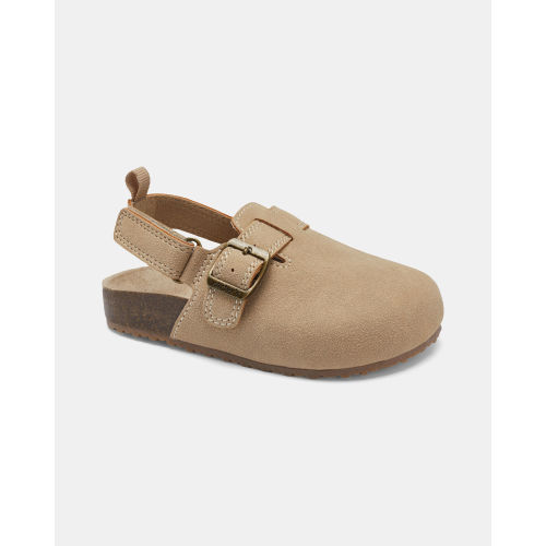 Toddler Casual Slip-On Clogs - Tan - Carter's | Carter's
