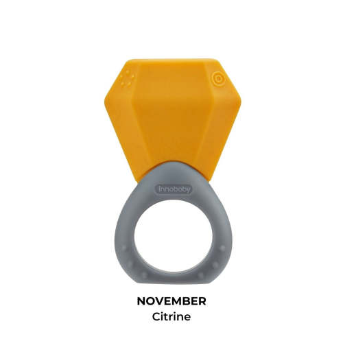 Birthstone Ring Teether Innobaby Teethin' Smart – innobaby