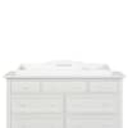 Dream On Me Weathered White Wood Fully Assembled Changing Tray 851-WW