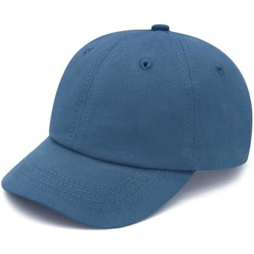 Olreco Toddler Baseball Hat Baby Baseball Cap Baby Ball Cap Infant Hat Toddler Caps Kids Trucker Hats for Boys Girls Cotton