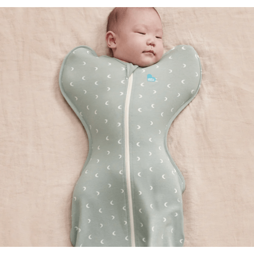 Swaddle Up™ 1.0 TOG Cotton Olive Moon