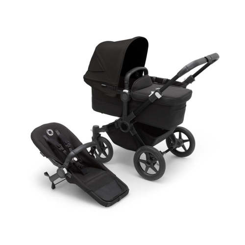 Bugaboo Donkey 5 Mono Complete  - Black  - Midnight Black