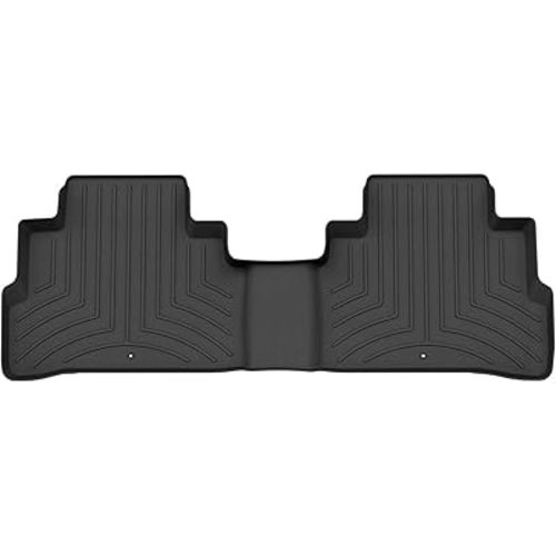 WeatherTech FloorLiner HP Custom Fit Floor Mats for Nissan Murano - 2nd Row (4415242IM), Black