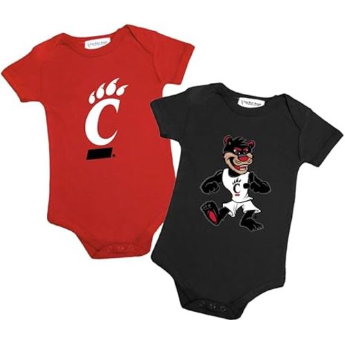 Two Feet Ahead 2 Pack Baby Bodysuits – Officially Licensed Infant Bodysuit Set