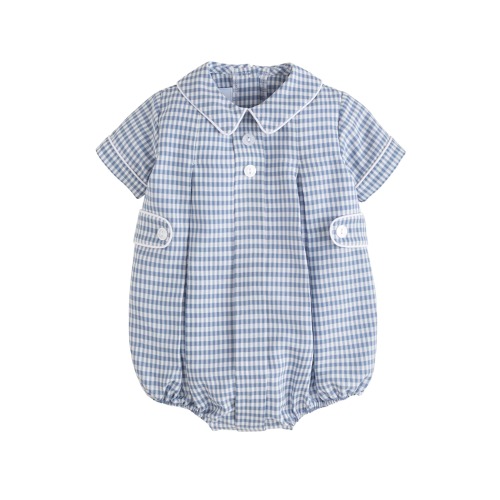 Davant Bubble - Gray Blue Gingham