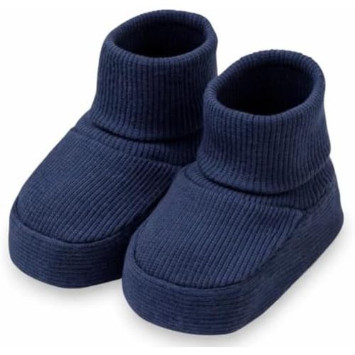 CEOBABY Baby Booties 0–3 Months, Newborn Shoes, Soft Cotton Infant Bootie Socks, Stay-On Baby Shoes for Boys & Girls