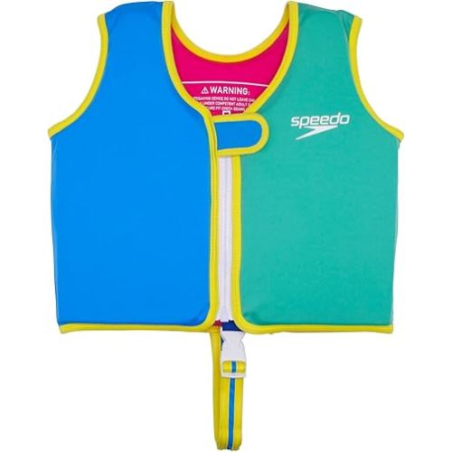 Speedo Kids' Begin to Swim Flotation Classic Life Vest UPF 50