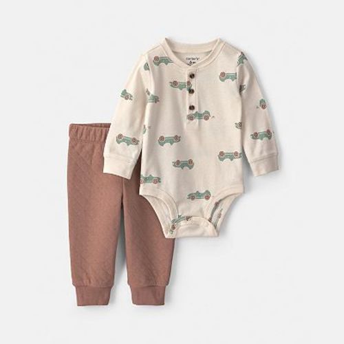 Baby Boy Carter's 2-Piece Long-Sleeve Bodysuit & Pant Set