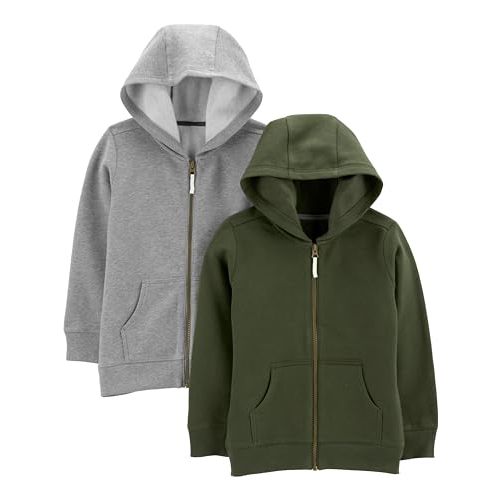 Simple Joys by Carter's baby-boys 2-pack Full Zip Hoodies