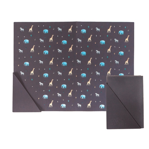 Silicone Placemat Safari Faded Black – Austin Baby Collection
