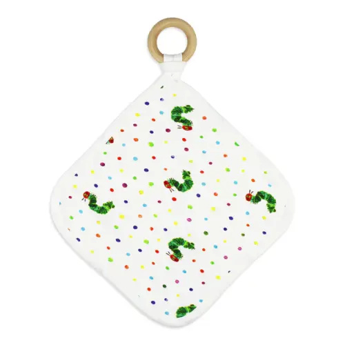 Caterpillar | Lovey with Removable Teething Ring – L'ovedbaby