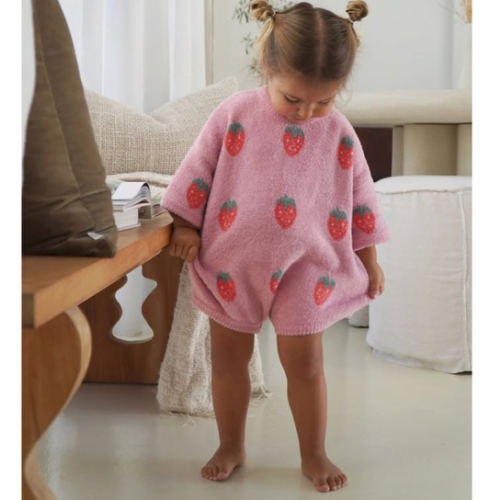 STRAWBERRY ROMPER