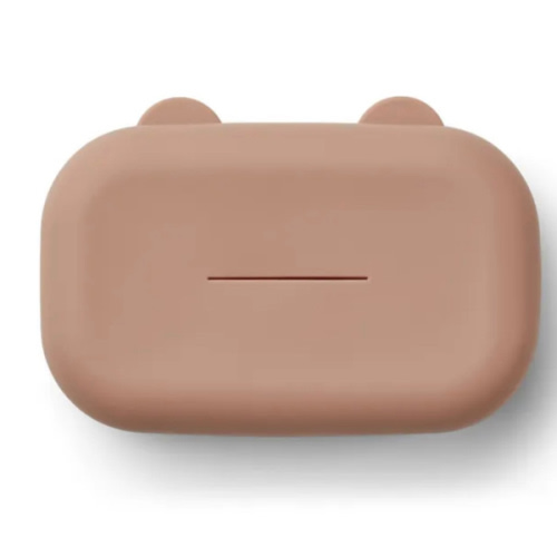 Liewood - Emi Silicone Tissue Box - Dark rose | Smallable