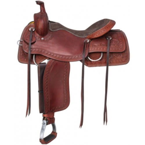 Silver Royal Youth/Pony Split Rail Ranch Saddle - 10 Inch: Chicks Discount Saddlery