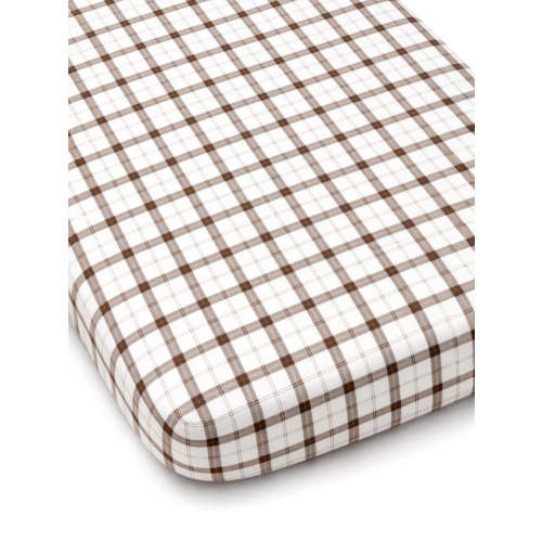 Western Cowboy Homestead Plaid Bamboo Crib Sheet | Soft & Breathable – SpearmintLOVE