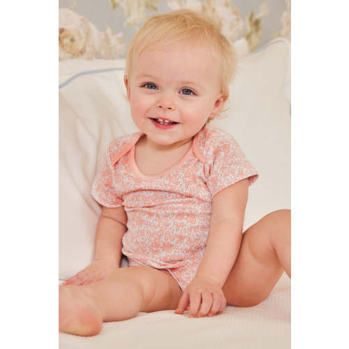 LAKE | Baby | Pima Cotton Pajamas | English Rose 3-Pack Baby Bodysuit Bundle