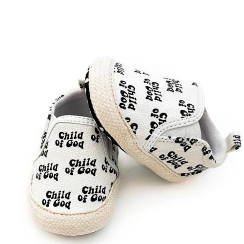 Child of God White Slip On Shoe