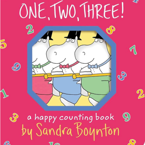 One, Two, Three!: A Happy Counting Book (Boynton on Board)