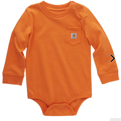 Carhartt Long-Sleeve Pocket Bodysuit for Babies | Bass Pro Shops
