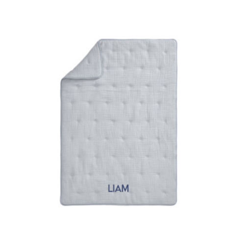 Cuddle Me Muslin Baby Quilt | Pottery Barn Kids