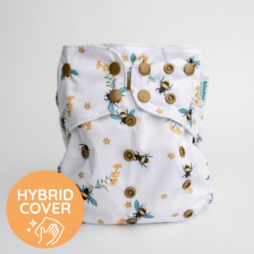 Beeyoutiful - Essential Hybrid Diaper Cover - Wipeable - One Size – Kinder Cloth Diaper Co.