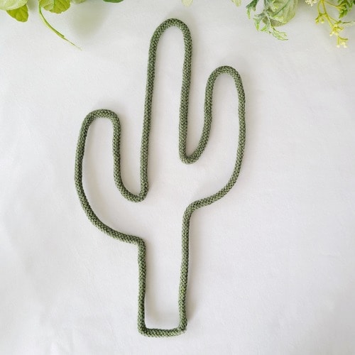 Wire Cactus Wall Decoration- Western Inspired Decor- nursery, playroom, kids' room, or celebration