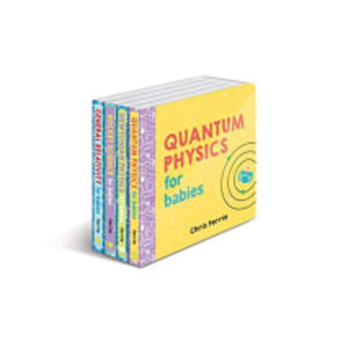 Board Book Baby University Board Book Set - Educational books for toddlers written by an expert that features colorful, simple introductions to scientific principles for babies.