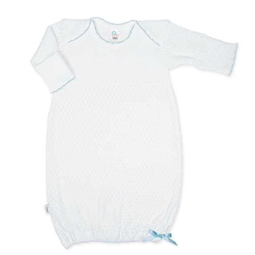 Paty Knit Overlap Shoulder Gown – PatyInc