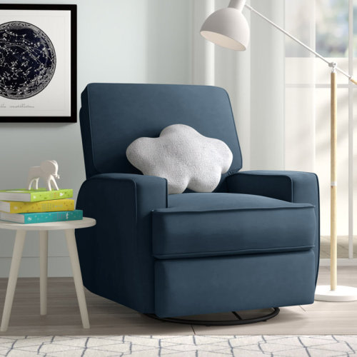 Mack & Milo™ Abingdon Upholstered Swivel Reclining Glider & Reviews | Wayfair