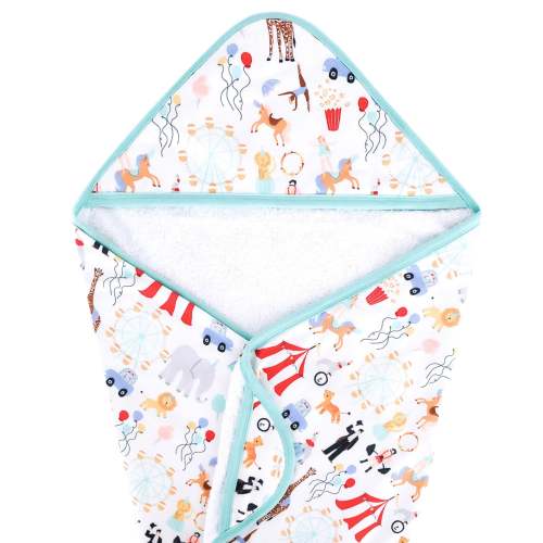 Premium Baby Knit Hooded Towel - Bailey