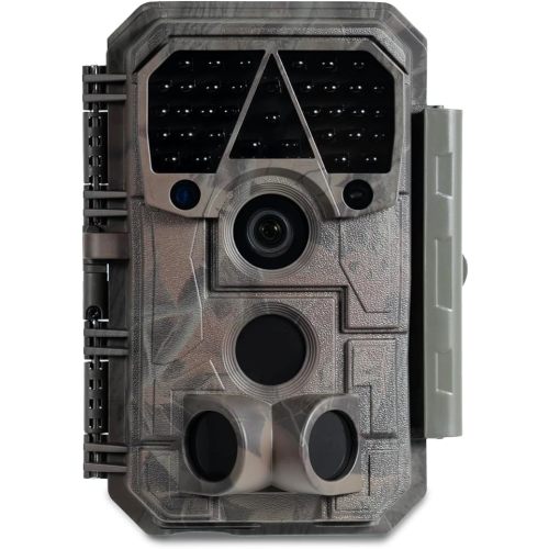 P70 (Non-Cellular,Non-WiFi) Trail Camera, 64MP 1296p, Game Cameras with No-Glow IR Night Vision, Motion Activated, Waterproof for Wildlife Deer Cams, Hunting