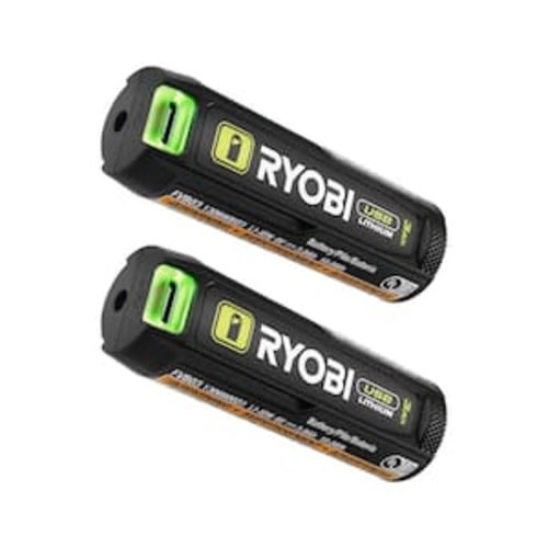 USB Lithium 3.0 Ah Lithium-ion Rechargeable Battery (2-Pack)