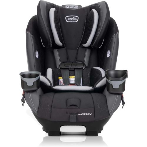 Evenflo EveryFit/All4One 3-in-1 Convertible Car Seat w/Quick Clean Cover (Kingsley Black)