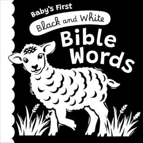 Baby’s First Black and White Bible Words: A High-Contrast Board Book