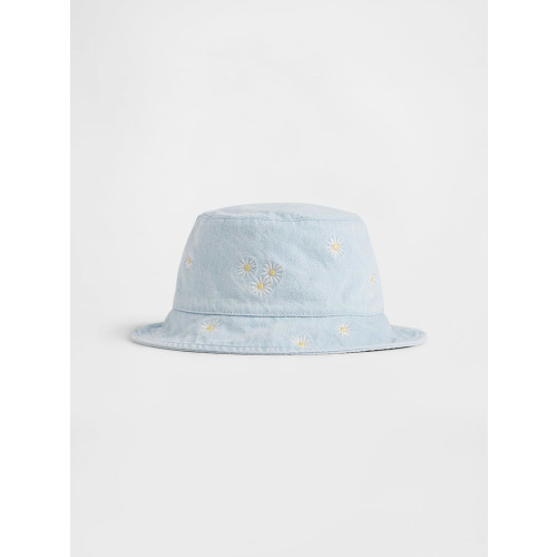 Baby & Toddler Daisy Denim Bucket Hat