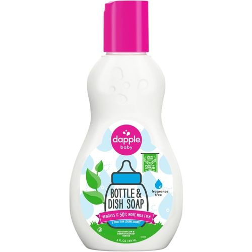Dapple Baby - Fragrance-Free Bottle & Dish Soap - 3 fl oz