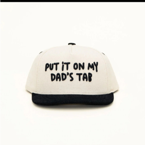 PUT IT ON MY DADS TAB TODDLER SNAPBACK | RAD TODDLER – Rad Tod