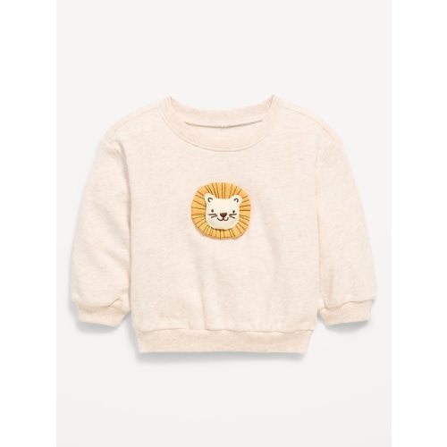 LION Printed Crew-Neck Sweatshirt for Baby