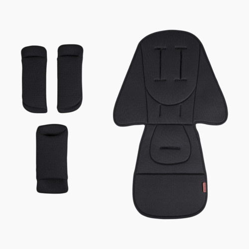 Silver Cross Wave 3 Seat Liner & Harness Pads - Licorice