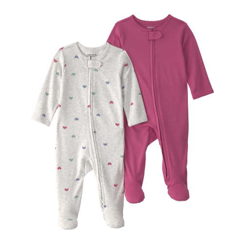 Carter's Child of Mine Baby Sleep 'N Play, 2-Pack, Sizes, Preemie-6/9 Months