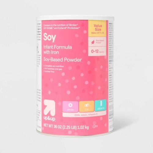 Soy Powder Infant Formula - 36oz - up&up™: Gluten-Free, Added Prebiotics, Mix Ready
